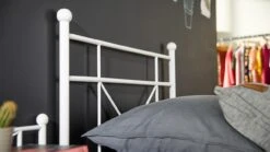 Bed Milano 1-persoons -Bedden Verkoopwinkel Bed Milano wit 1