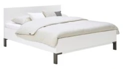 Bed Ragnar Met Hoofbord Hout -Bedden Verkoopwinkel Bed Ragnar met hoofbord hout wit 2