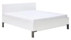 Bed Ragnar Met Hoofbord Hout -Bedden Verkoopwinkel Bed Ragnar met hoofbord hout wit 4