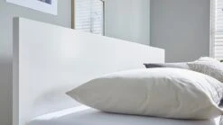 Bed Ragnar Met Hoofbord Hout -Bedden Verkoopwinkel Bed Ragnar met hoofbord hout wit 6