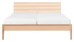 Karlsson Bed Sky Met Hoofdbord En Poten Hout -Bedden Verkoopwinkel Bed Sky beuken met hoofdbord hout en poot hout beuken 5