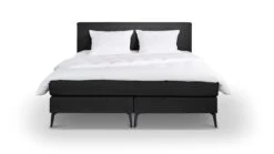 Box Cambridge Met Gestoffeerd Matras 9 Box Cambridge Met Gestoffeerd Matras -Bedden Verkoopwinkel Box Cambridge met gestoffeerd matras zwart 4