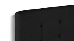 Box Nottingham Met Gestoffeerd Matras -Bedden Verkoopwinkel Box Nottingham met gestoffeerd matras zwart 2