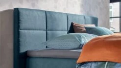 Karlsson Boxspring Attraktiv Trendik Vlak Met Gestoffeerd Matras -Bedden Verkoopwinkel Boxspring Attraktiv Trendik vlak met gestoffeerd matras challenger teal 2