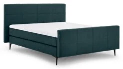 Karlsson Boxspring Attraktiv Trendik Vlak Met Gestoffeerd Matras -Bedden Verkoopwinkel Boxspring Attraktiv Trendik vlak met gestoffeerd matras challenger teal 6