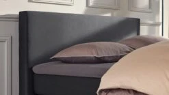 Karlsson Boxspring Autentik Tunn Verstelbaar Met Gestoffeerd Matras -Bedden Verkoopwinkel Boxspring Autentik Tunn verstelbaar met gestoffeerd matras anthracite 3