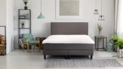Boxspring Bellino Vlak Met Gestoffeerd Matras