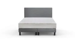 Boxspring Cisano Vlak Met Easy Pocket Matras -Bedden Verkoopwinkel Boxspring Cisano vlak met Silver Pocket Deluxe Foam matras 2