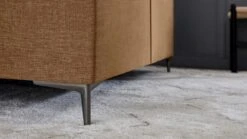 Boxspring Jade Vlak Met Gestoffeerd Matras -Bedden Verkoopwinkel Boxspring Jade vlak met gestoffeerd matras cognac 3