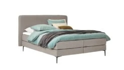 Boxspring Quartz Vlak Met Gestoffeerd Matras -Bedden Verkoopwinkel Boxspring Quartz vlak met gestoffeerd matras rpes 83 4