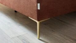 Opbergbox Ruby Vlak Met Gestoffeerde Matras -Bedden Verkoopwinkel Opbergbox Ruby vlak met gestoffeerde matras roze bruin 4