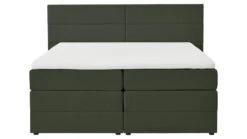 Opbergboxspring Pearl Vlak Met Gestoffeerd Matras -Bedden Verkoopwinkel Opbergboxspring Pearl vlak met gestoffeerd matras hunter 8
