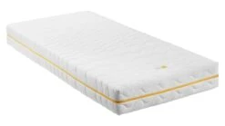 Boxspring Emerald Vlak Met B Bright Matras 3100/3150 -Bedden Verkoopwinkel Pocketveermatras B Bright 3100 en 3150 comfortschuim afdeklaag