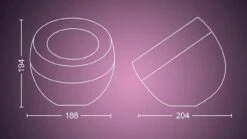 Tafellamp Philips Hue Iris -Bedden Verkoopwinkel Tafellamp Philips Hue Iris wit 4