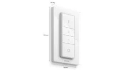 Verlichting Philips Hue White And Color Ambiance Starterkit E27 (3 Lampen, 2 Dimmers + Bridge) 16 Verlichting Philips Hue White And Color Ambiance Starterkit E27 (3 Lampen, 2 Dimmers + Bridge) -Bedden Verkoopwinkel Verlichting Philips Hue Dimmer Switch 7