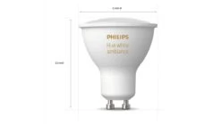 Verlichting Philips Hue Starterkit White And Color GU10 -Bedden Verkoopwinkel Verlichting Philips Hue White Ambiance GU10 Duo Pack