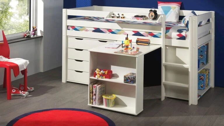 Bedden Verkoopwinkel 32 Bedden Verkoopwinkel -Bedden Verkoopwinkel Commode Pino 4 laden wit 1 768x432 1